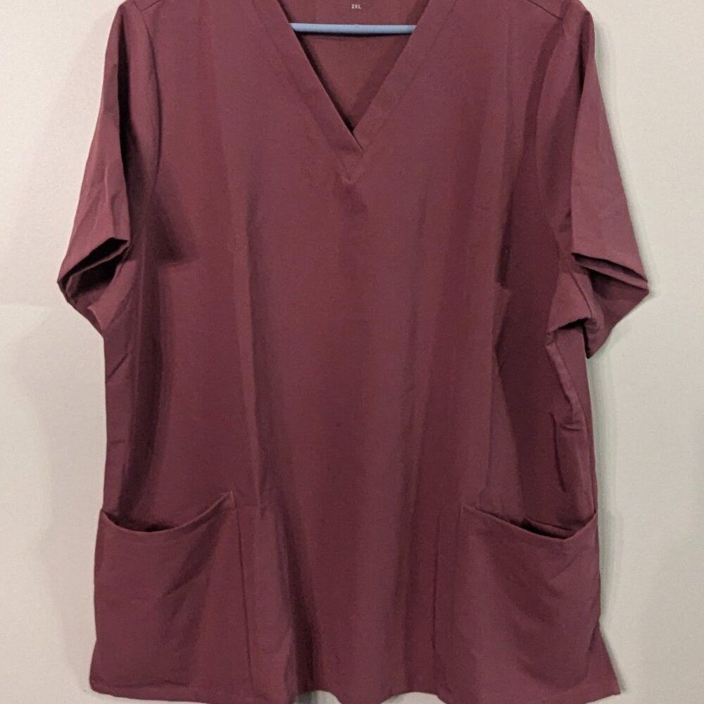 Mandala Scrub Top 2XL